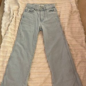 COPY - COPY - Pacsun High Rise Light Wash Blue Baggy Jean (SIZE 24)